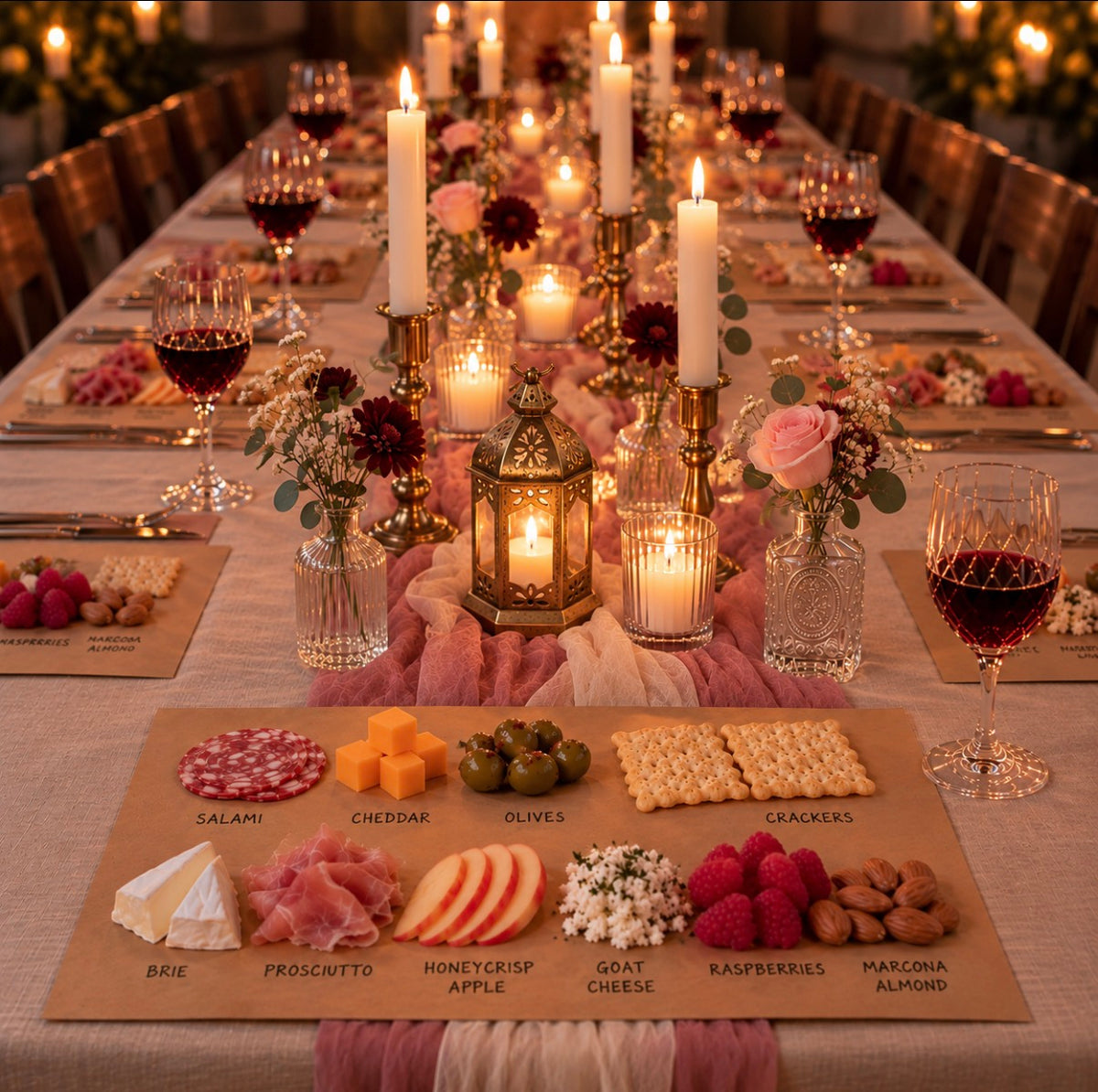 November 6th| Candlelight & Grazing| Rancho Cucamonga | Tax Included | Pork/Nut Free Options Available