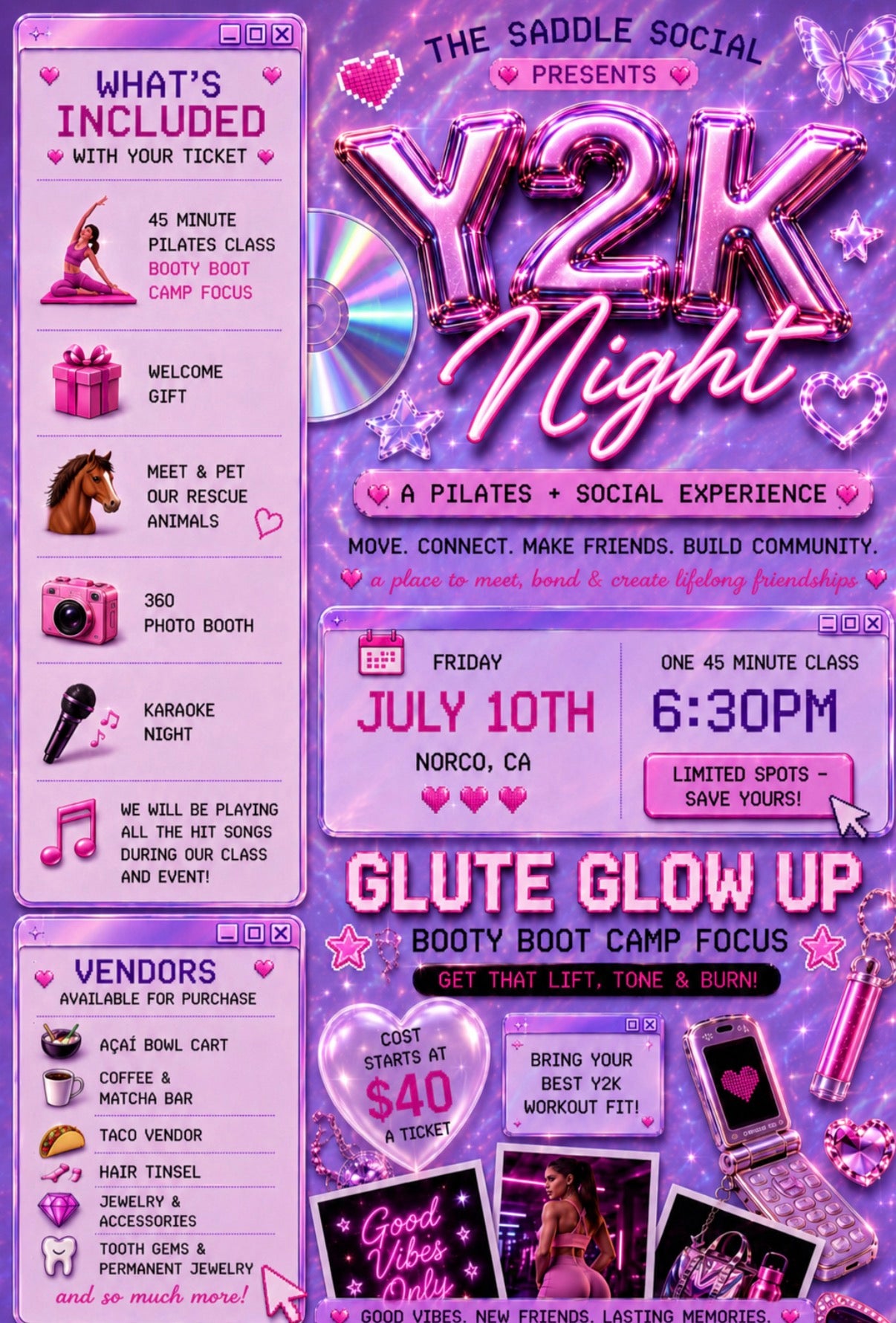 Y2K PILATES NIGHT 🪩