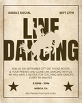 Line Dancing Under The Stars | At 8:30 PM During The Social Reset