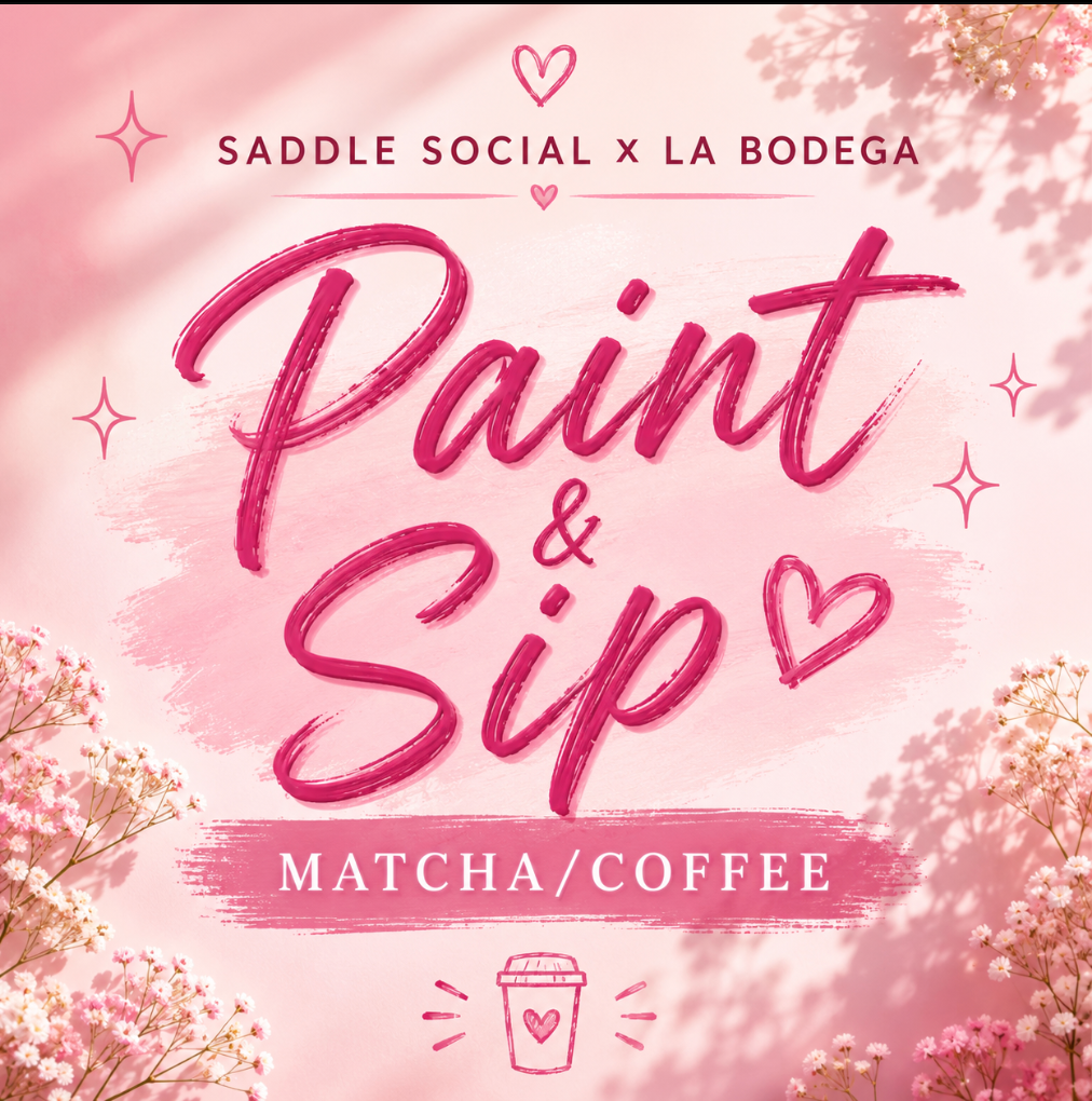July 17th Paint & Sip Matcha/Coffee At La Bodega San Bernardino