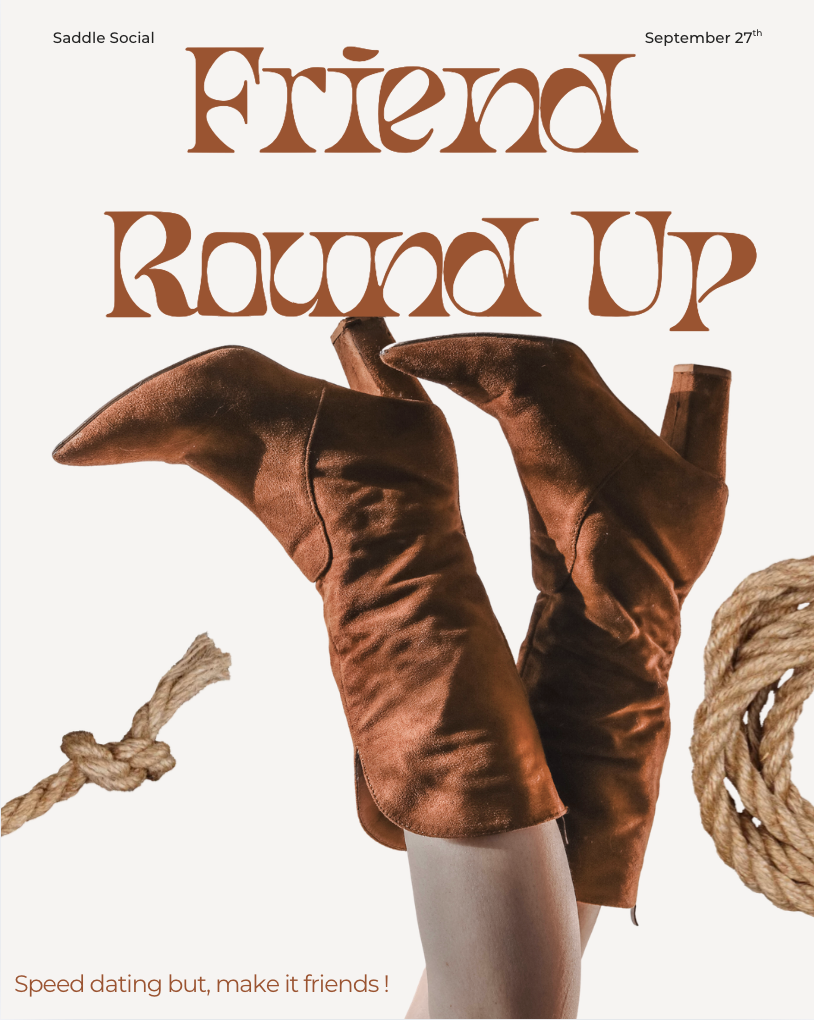 Friend Round Up | Friend Speed Dating | At 7 PM On September 27th