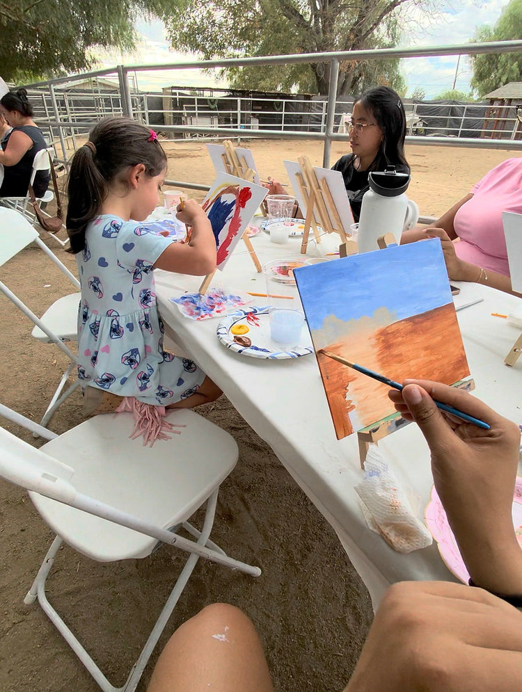 Paint classes for parties
