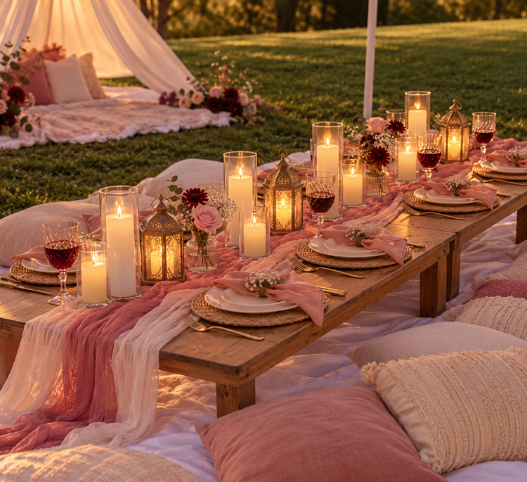 Picnic setups